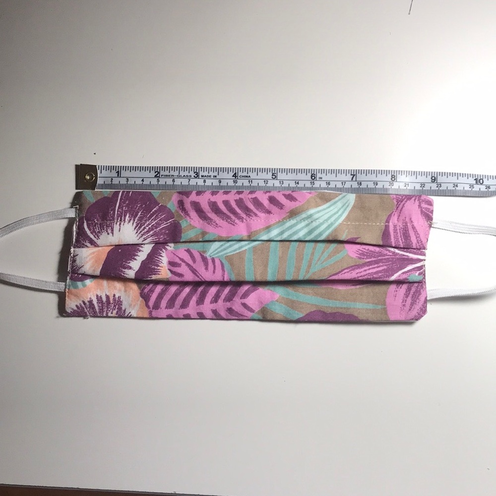 1 face mask with filter pouch and nose wire